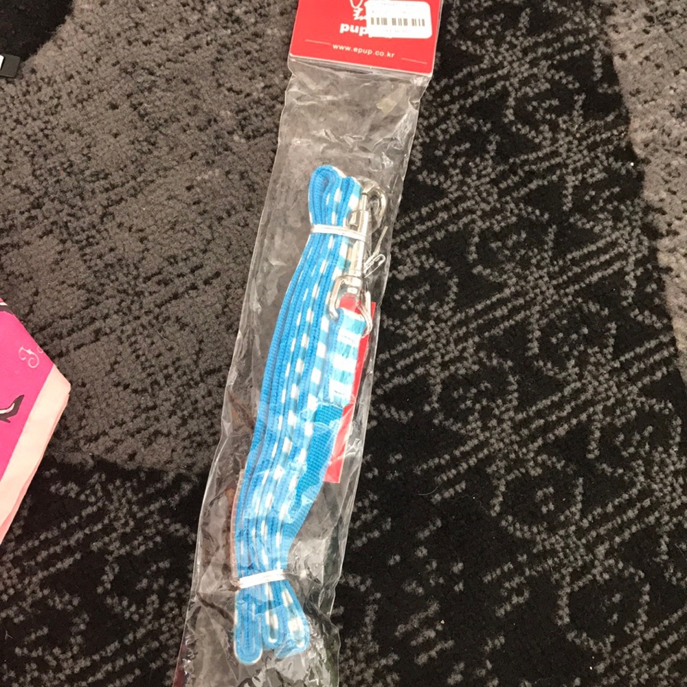 Puppia Pet dog leash blue